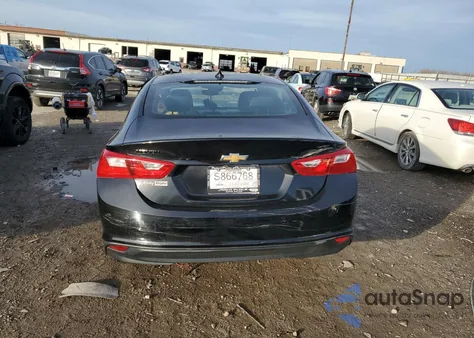 2016 Chevrolet Malibu 1Lt from USA, damaged, VIN 1G1ZE5ST2GF208667